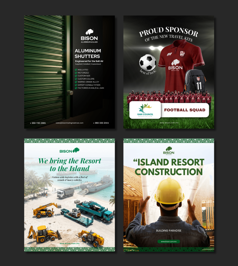 Bison Resort Construction Ad