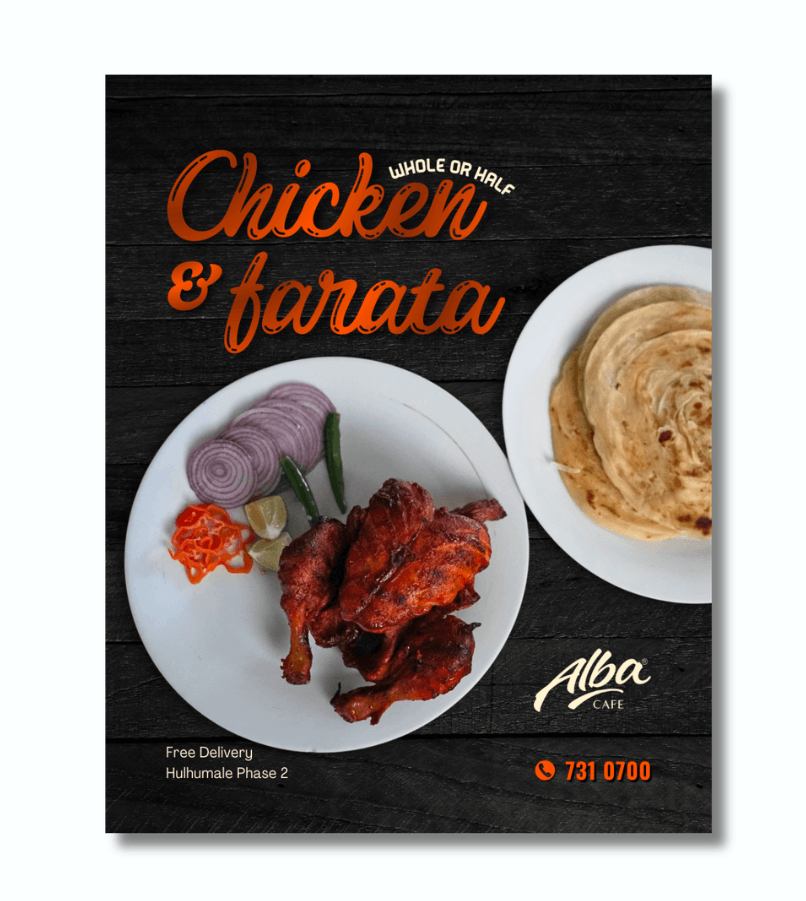 Restaurant Cafe Social Media Ad