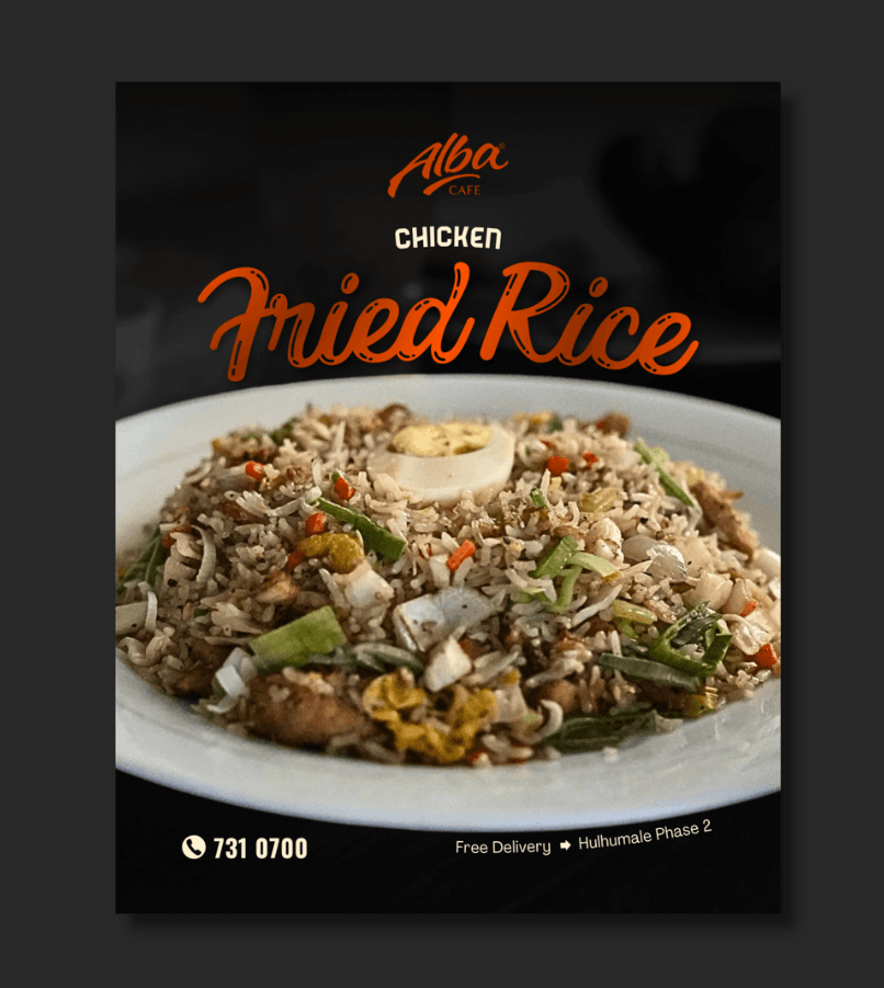 Restaurant Cafe Social Media Ad