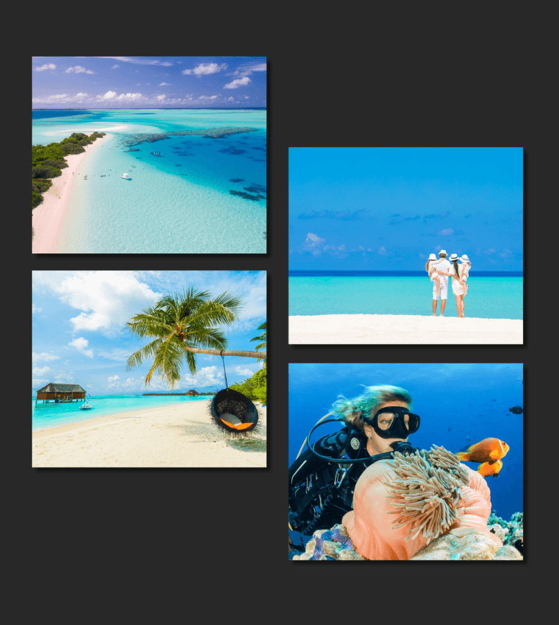 Maldives Travel Agency Ad