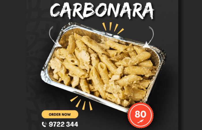 Food Delivery in Male' Carbonara