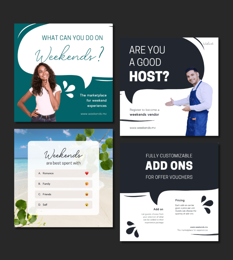 Maldives Travel Agency Platform Ad