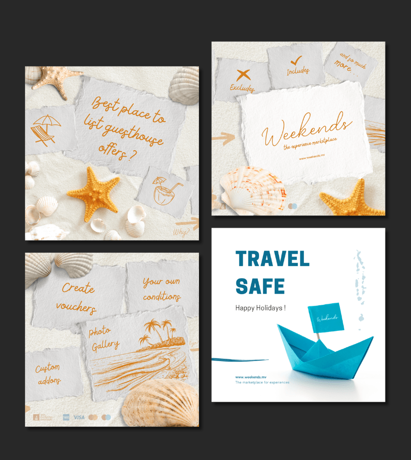 Maldives Travel Agency Platform Ad